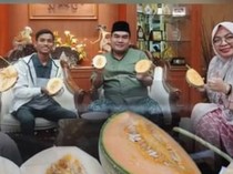 Lima Tahun Kerja di Korea, Adi Latif Mashudi Kini Jadi Juragan Melon di Blora