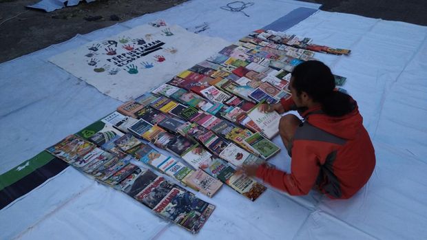 Aktivitas Perpustakaan Jalanan Blora.