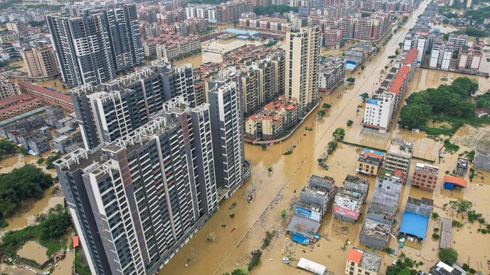 Banjir Ekstrem di Selatan China