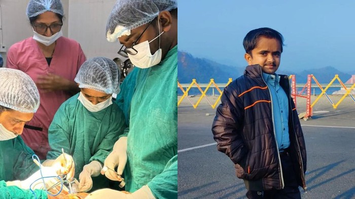Dokter terpendek di India bernama Ganesh Baraiya.