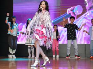 Evolette Alexandra Ikut Kompetisi Final Music International Grand Prix di AS
