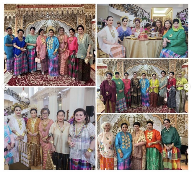 Perayaan Idul Fitri masih berlanjut bagi Titiek Soeharto. Kali ini, putri mendiang presiden ke-2 RI Soeharto itu merayakannya bersama Himpunan Ratna Busana. (Foto: Instagram/@titieksoeharto)