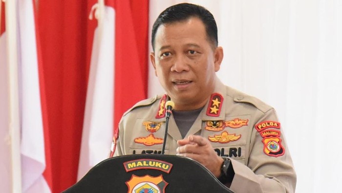 Kapolda Maluku Irjen Lotharia Latif.