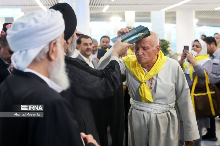 Jemaah umrah Iran pertama