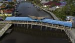 Potret Jembatan Ikonik di Pulau Bacan Hasil Swadaya Masyarakat