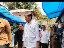 Kunjungi Mamasa Sulbar, Jokowi Tinjau Pasar Tumpah hingga RSUD