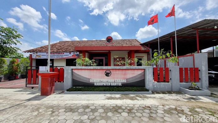 Kantor DPC PDIP Kabupaten Bantul.