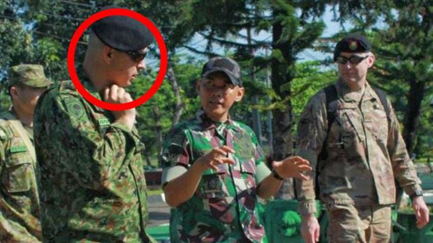 Major William Walker dari satuan Aviation Officer yang hilang saat latihan gabungan