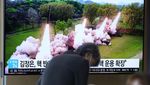 Momen Kim Jong Un Pantau Latihan Serangan Balik Nuklir