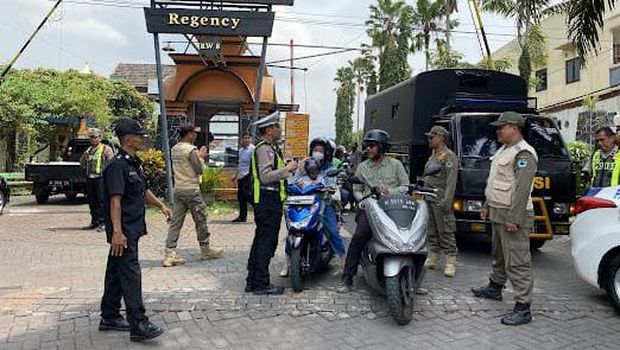 patroli gabungan polresta malang kota