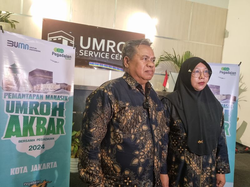 Pegadaian Berangkatkan 350 Jemaah Umrah Akbar, Ada Karyawan-Nasabah