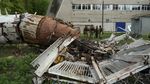 Penampakan Menara TV Runtuh di Kharkiv Usai Serangan Rudal Rusia