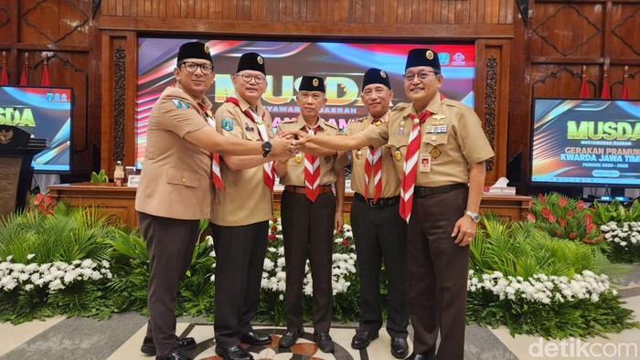 Pengurus Kwarda Pramuka Jatim.