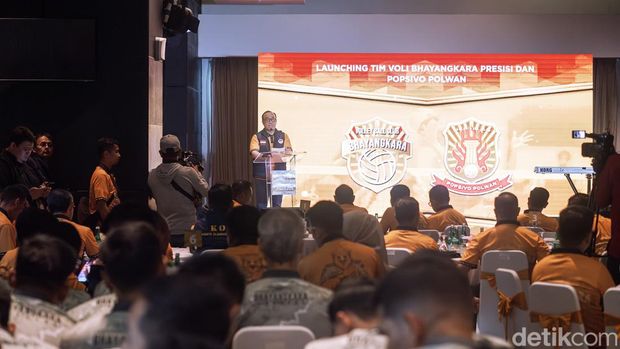 Polri membentuk tim voli untuk diikutkan dalam Proliga 2024. Tim tersebut yakni Jakarta Bhayangkara Presisi dan Popsivo Polwan (dok istimewa)