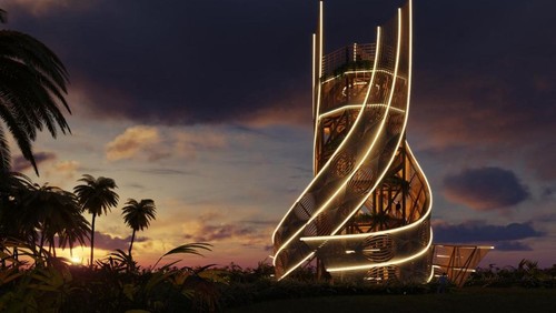 Nuanu, sebuah wilayah visioner yang menawarkan pengalaman transformasional dengan menggabungkan seni, budaya, inovasi, dan aspek sosial dijadwalkan resmi dibuka pada Juli 2024.