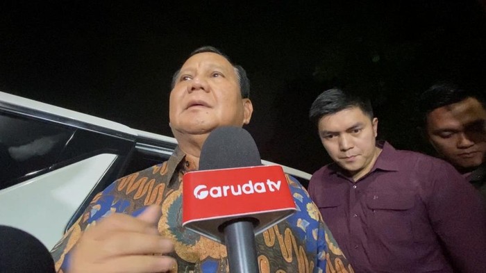 Prabowo Usai Kumpul Bareng Tim Hukum Pilpres: Saya Kira Prosesnya Selesai