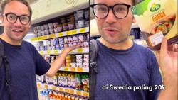 Reaksi Bule Swedia Lihat Harga Produk Impor di Indonesia