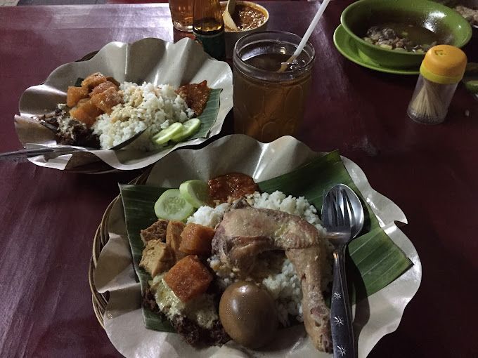 Rekomendasi tempat makan nasi gudeg