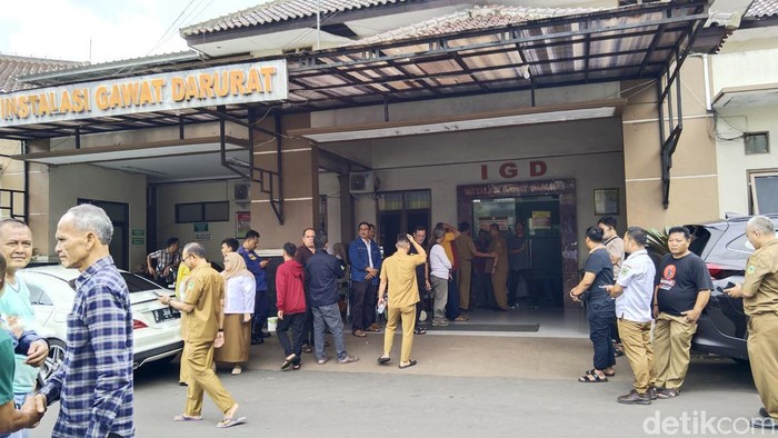 Situasi di RSUD 45 Kuningan usai Mantan Bupati Kuningan Acep Purnama Pingsan