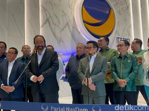 Paloh Apresiasi Prabowo-Gibran, Belum Putuskan NasDem Masuk Koalisi