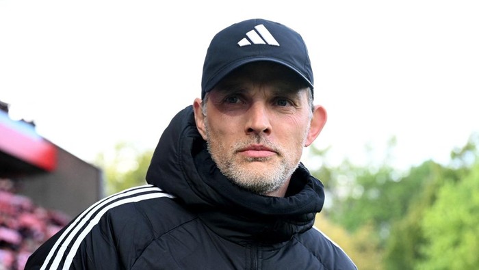 Soccer Football - Bundesliga - 1. FC Union Berlin v Bayern Munich - Stadion An der Alten Forsterei, Berlin, Germany - April 20, 2024 Bayern Munich coach Thomas Tuchel before the match REUTERS/Annegret Hilse DFL REGULATIONS PROHIBIT ANY USE OF PHOTOGRAPHS AS IMAGE SEQUENCES AND/OR QUASI-VIDEO.
