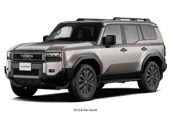 Toyota All New Toyota Land Cruiser ZX dan VX.