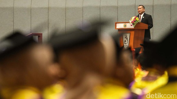 Wamendes Beri Kuliah Umum di Wisuda dan Dies Natalis Universitas Moestopo Beragama