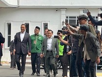 Anies-Cak Imin Hadiri Penetapan Prabowo Jadi Presiden Terpilih di KPU