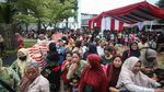 Antusias Warga Rusun Muara Baru Syukuran Bareng Wapres Terpilih Gibran