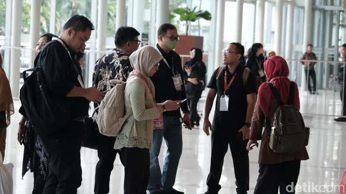 Rapat Kerja Kesehatan Nasional (Rakerkesnas) disambut antusias para peserta. Begini potretnya.