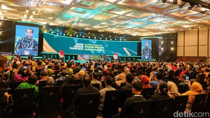 Rapat Kerja Kesehatan Nasional (Rakerkesnas) disambut antusias para peserta. Begini potretnya.