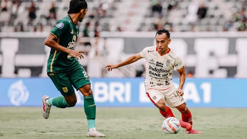 Bali United sukses membungkam Persebaya Surabaya dalam lanjutan BRI Liga 1 2023/2024 pekan ke-33 di Stadion Gelora Bung Tomo, Surabaya, Rabu (24/4/2024). (Foto: Bali United Official)