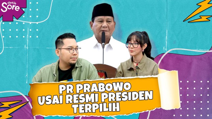 PR Prabowo Usai Resmi Jadi Presiden Terpilih