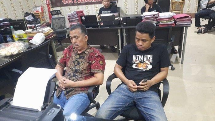 Dua oknum DC yang berselisih dengan Aiptu FN dijemput ke Polda Sumsel.