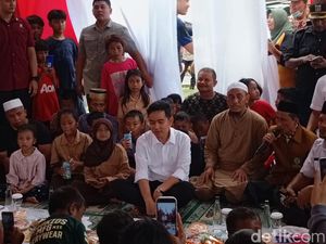 Blusukan ke Muara Baru, Gibran Minta Warga Kawal Program Makan Siang Gratis