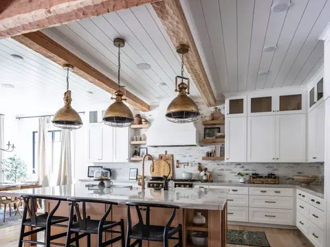 Inspirasi rumah bergaya industrial.
