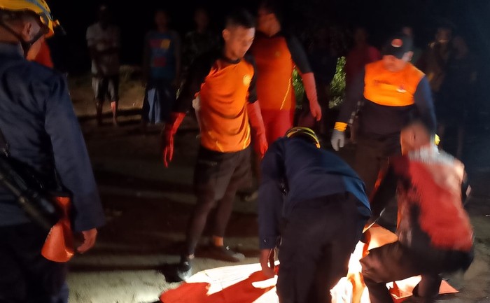 jenazah penambang pasir ditemukan