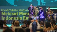 Presiden Joko Widodo (Jokowi) membuka Rapat Kerja Kesehatan Nasional (Rakerkesnas) Tahun 2024 di ICE BSD City, Tangerang, Banten, Rabu (24/4/2024). 