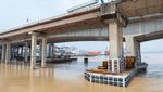 Kondisi Jembatan di Guangdong China Usai Ditabrak Kapal
