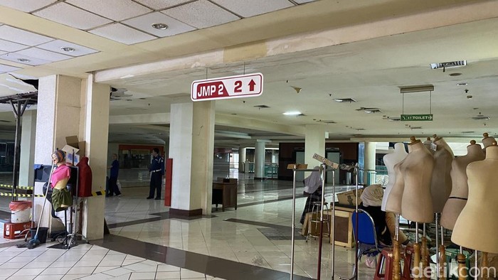 Kondisi sepi mamring di JMP Surabaya