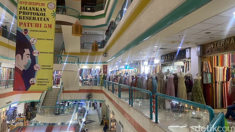 Kondisi sepi mamring di JMP Surabaya
