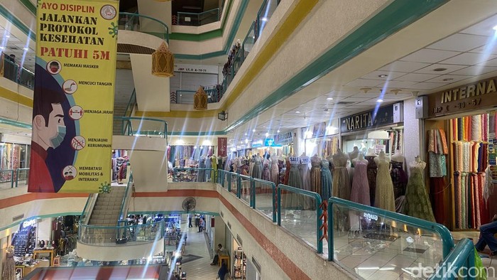 Kondisi sepi mamring di JMP Surabaya