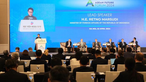 Kunker Menlu RI Retno Marsudi di Vietnam