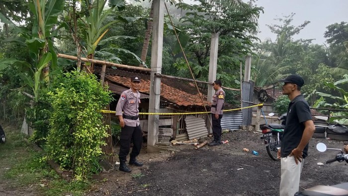Lokasi pencurian ternak di Kulon Progo, Rabu (24/4/2024).