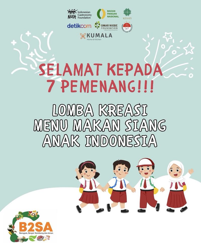 Lomba Kreasi Menu Makan Siang Anak Indonesia