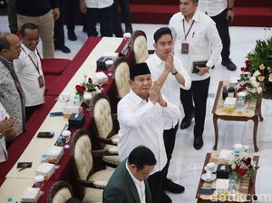 Prabowo-Gibran Jadi Presiden-Wapres Terpilih, Rapat Pleno KPU Ditutup