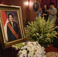 Pendiri merek kecantikan Mustika Ratu Mooryati Soedibyo meninggal dunia, Rabu (24/4/2024) dini hari. Mooryati meninggal dalam usia 96 tahun. Foto: ANTARA FOTO/Indrianto Eko Suwarso