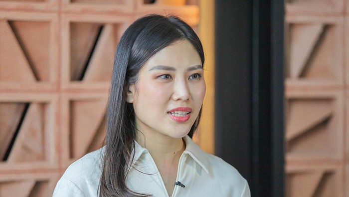 Angela Tanoesoedibjo menyampaikan 4 sikap Partai Perindo terkait putusan MK. Salah satunya mengucapkan selamat kepada Prabowo-Gibran.