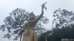 Heboh Patung Dewi Kencana Ditolak Warga, Pengelola: untuk Daya Tarik Wisata