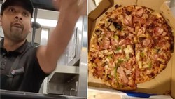 Tak Terima Diprotes, Pekerja Restoran Lempar Pelanggan dengan Pizza